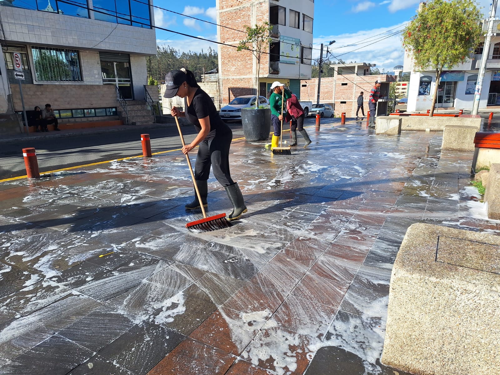 BALDEO DE LA PLAZA CÍVICA 